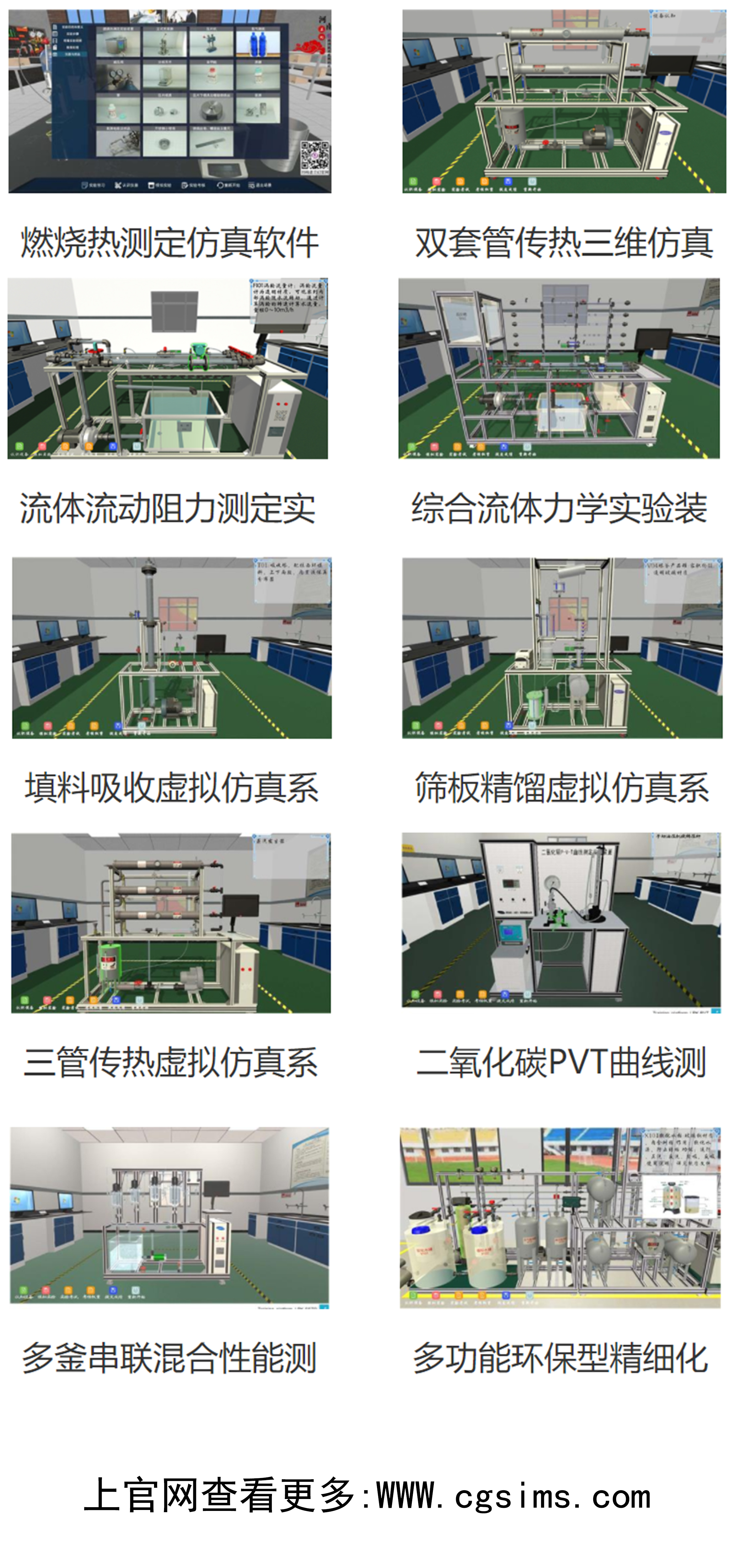 三維仿真場景+三維動畫相呼應、配合，為學校增添教學色彩